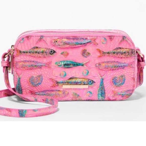 Brahmin Handbags - LIMITED EDITION 
PINK MELBOURNE SARDINE 
CROSSBODY
BNWT & Dust Bag